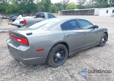 2012 Dodge Charger Police из США, поврежденный, VIN 2C3CDXAT0CH287945